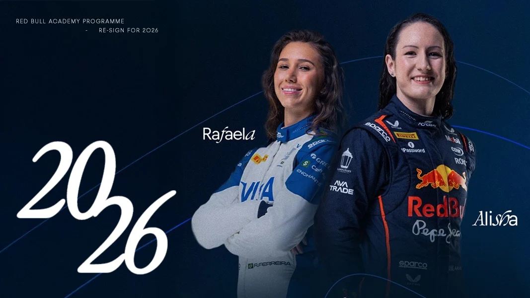 Alisha Palmowski and Rafaela Ferreira to continue with Red Bull Racing ...